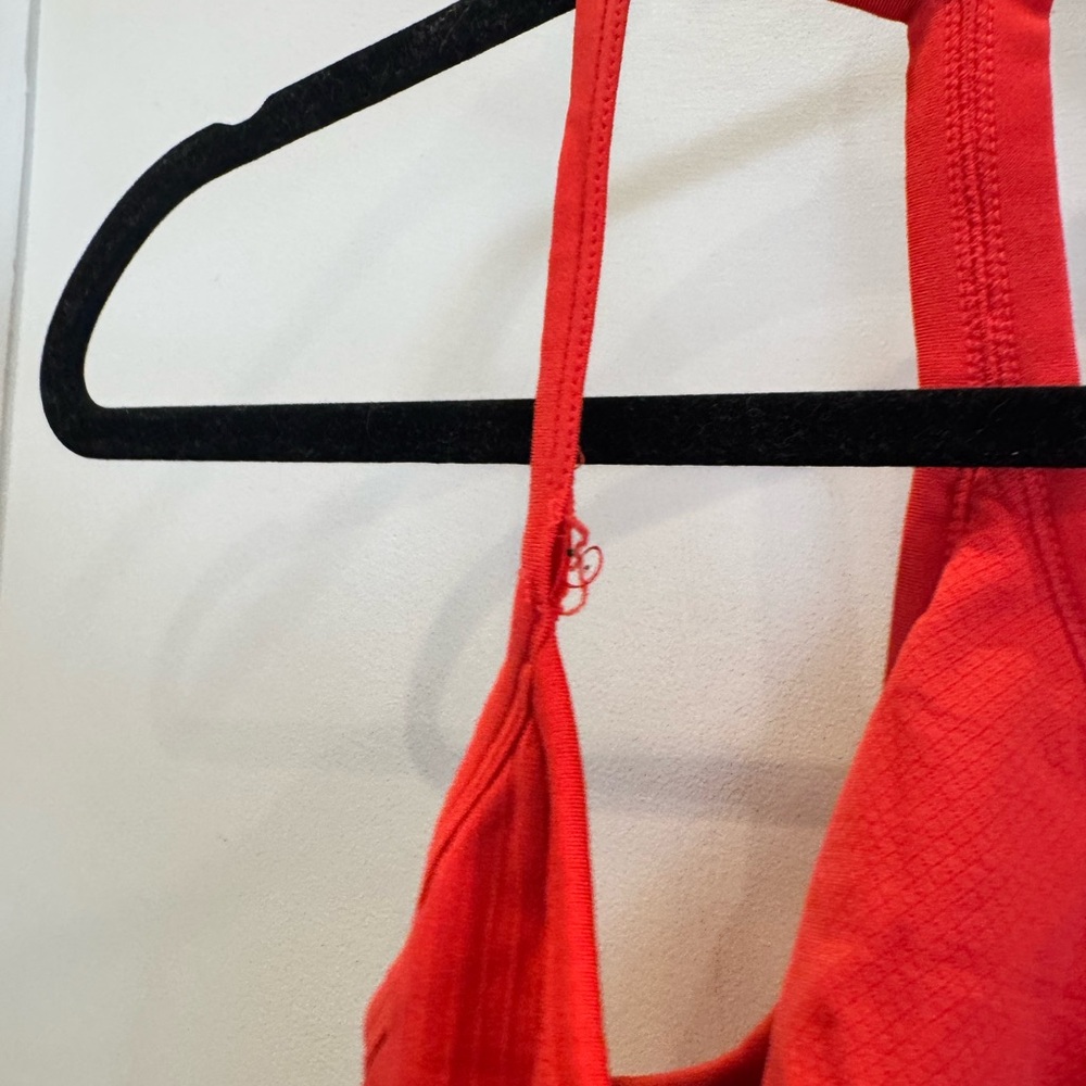 Red Workout Tank Top - Picture 3 of 3